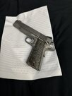 2025 10 17 Les Baer Custom Carry 45 ACP 5' Stainless with fossil dinosaur grip.jpeg