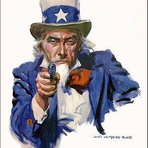 Uncle sam with M1911 WW1.JPG